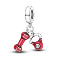 Encanto De Colgante De Árbol De Familia Platinado En Plata Para Pulsera De Bangle Y Collar DIY Regalo Con Doble Vuelo Aéreo - details 96