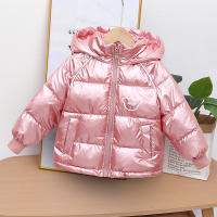 Chaqueta Gruesa Invierno Para Niños Y Niñas Con Estampado De Oso Resistentes Al Polvo Con Lining De Velours Cálido Con Capucha Traje De Nieve Para 2-6 Años Azul Negro - details 3