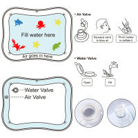 Alfombra De Agua Inflable Para Bebé Juguetes Educativos De Verano Para Niños Recién Nacidos Y Bebés Menores De 3 Años Alfombra De Juego Con Diseño De Animales Material PVC Ecológico - details 4