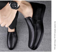 Zapatos De Cuero Genuino Para Hombre CLOHOO Edición Especial Doble Capa Suela De Goma Hechos a Mano Estilo Casual Negocios - details 4