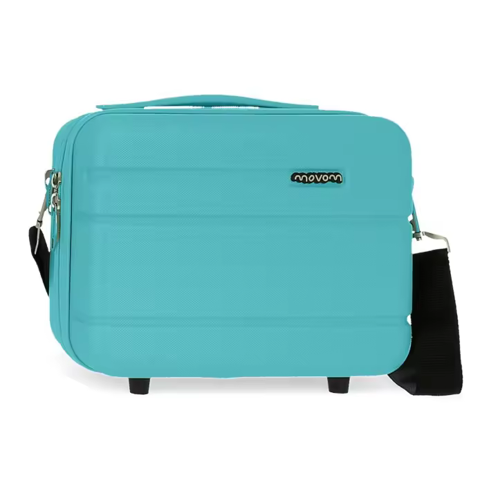 MOVOM Neceser Rígido Adaptable - Rígido ABS -  Colección Galaxy - Bandolera - Ultraligero - Ref 59839 - 29 x 21 x 15 cm - - 1