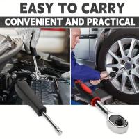 Juego De Llaves De Fijación De 46 Piezas Para Coche Motocicleta Bicicleta Herramientas De Reparación Combinadas Llaves De Fijación De Manga Destornilladores - details 7