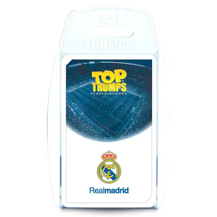 Pack de 3 barajas de  Cartas de jugadorse Real Madrid Top Trumps. - 1