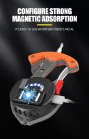 Linterna Recargable Portátil Mini Multi-Function De Llavero Para Mantenimiento Y Camping Con Luz COB Luz De Trabajo Exterior Impermeable 10W 250LM ABS - details 4