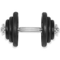 vidaXL Juego de mancuernas hierro fundido 18 piezas 40 kg - details 3