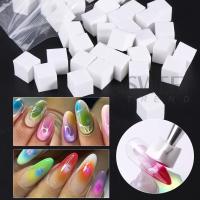 100pcs Esponja De Uñas Suave Para Arte De Uñas Herramientas De Estampado Y Gradiente Para Manicura DIY Creativo Gripper De Esponja Para Uñas - details 1