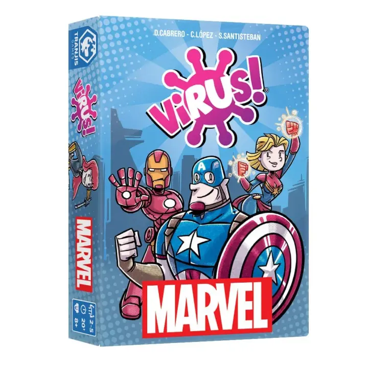 Virus! Marvel | Asmodee | España | Juego de Mesa | Cartas | 2 a 5 Jugadores - 1
