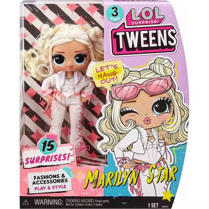 L.O.L. SURPRISE! TWEENS MARNIYN STAR MUÑECAS DE MODA S3 DE MGA - 1