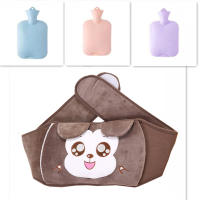 Set De 2 Fundas Para Botella De Agua Caliente De Terciopelo Para Menstruación Y Calentador De Manos Invierno Cubierta De Cintura Con Correa Para Hombres - details 11