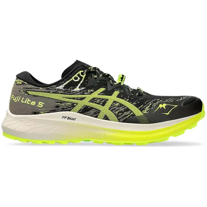 Zapatillas Asics Fuji Lite 5 para hombre en color negro - 1