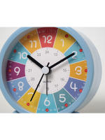 Reloj De Alarma Educativo Silencioso 3 Pulgadas Para Estudiantes Decoración De Dormitorio Y Escritorio Material Metálico - details 2