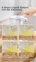 Dispensador De Jabón Para Manos Inteligente Con Sensor Para Lavadora Automática Máquina De Cocina Dispensador De Alcohol Para Manos - details 4