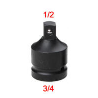 Convertidor De Llave De Impacto Airea 1pc Juntas De Destornillador Con Adaptador De Acero Cromo Mólybdeno 1/4 3/8 1/2 3/4 Para Herramientas De Sockets - details 8