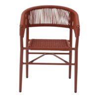 Silla De Cuerda Y Metal Vivian - Misterwils Furniture For Free Souls 57x77x58 - details 1
