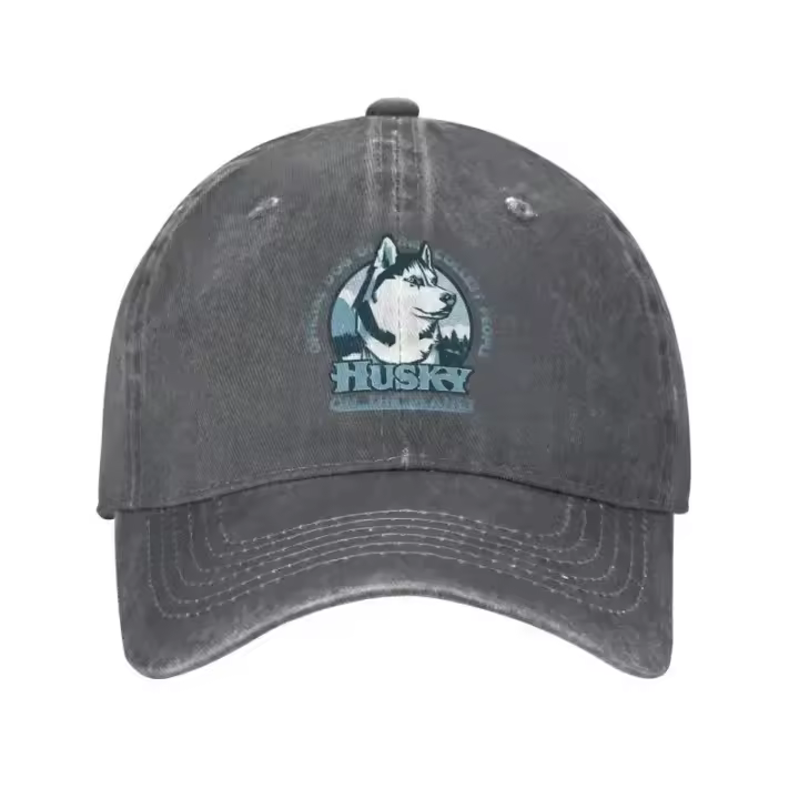 Gorro De Béisbol De Algodón Clásico Retro Para Hombres Y Mujeres Ajustable Unisex Dueño De Sabueso Siberiano Sombrero De Verano Protección Solar - 1