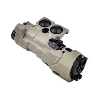 Linterna Táctica MAWLC1 LED Con Caja De Almacenamiento De Batería Modulada Resistente Al Agua Para Juego De Tácticas CS Caza Y Exploración Adecuada Para Ranura De 20mm - details 1