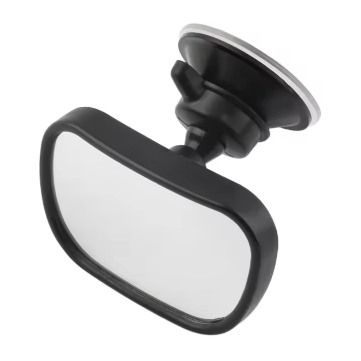 Espejo De Seguridad Para Asiento Trasero De Coche Con Clip De Absorción Ajustable Monitor De Bebé Convexo Accesorios Para Coche - 1