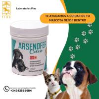 Arsenofer, calcio y fósforo para perros y gatos de Laboratorios Pino para garantizar su crecimiento armónico. - details 2