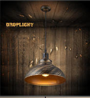Lámpara Colgante Vintage Estilo Americano Paisajístico Industrial Para Decoración De Restaurantes Y Interiores Luz Creativa Retro - details 7