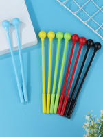 2pcs/set De Palmas De Batería De 20cm Para Adultos Y Niños Mallets De Goma Y Plástico Instrumentos De Ritmo - details 23