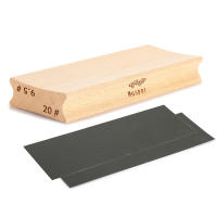 Bloque De Pulido De Radio De Dedal De Guitarra Con Papel De Herramienta De Luthier De Guitarra De Madera Doble Radio Accesorios De Guitarra - details 10