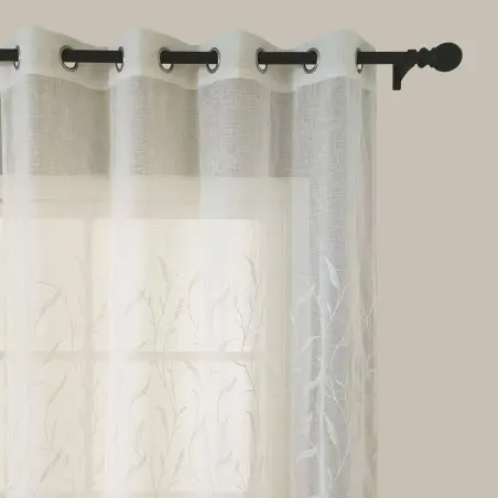 Mommata Cortinas Decorativas Económicas con Ollados Andros- Instalación Rápida y Sencilla One Living. - 1