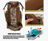Mochipa impermeable 80L para hombre, granola capacidad para senderismo, acampada, viaje, Deporte al Aire Libre, equipo de camping - details 3