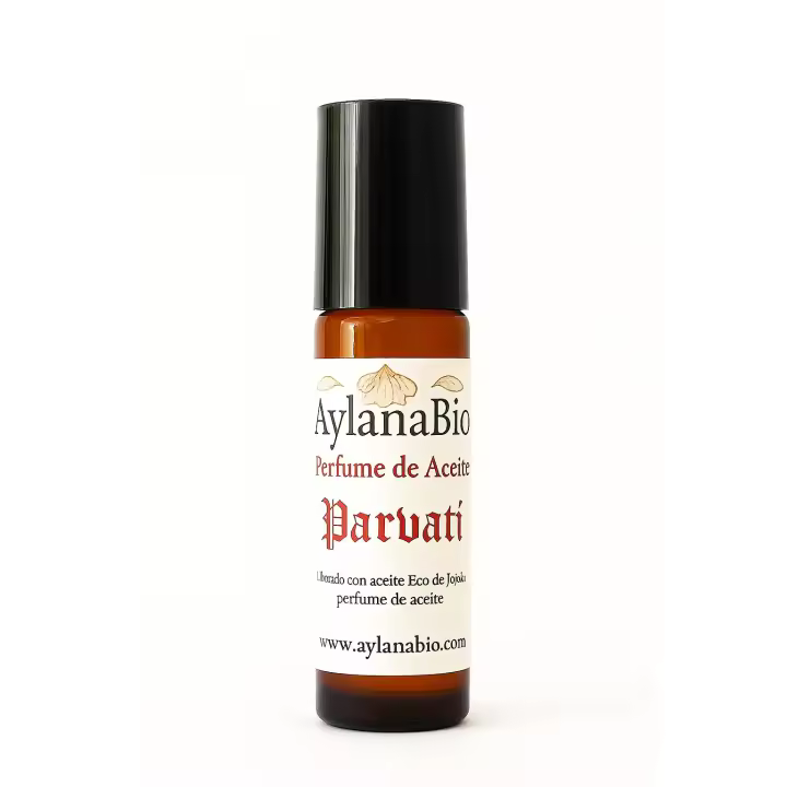 Aylanabio - Parvati Perfume de Aceite Natural | Colección Diosas | Roll-on con Aceites Esenciales Afrodisíacos | Vegano, Artesanal y Sin Alcohol - 1