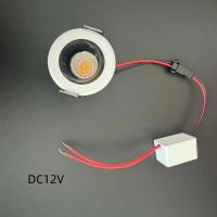 Spotlight LED Mini Revestido COB 3W Para Techo Armario Cocina Decoración De Loft Luz De Bajo En AC110V/220V DC12V - details 8