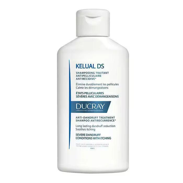 Champú Ducray Kelual DS para Aliviar Picores y Eliminar Hongos del Cuero Cabelludo - 1