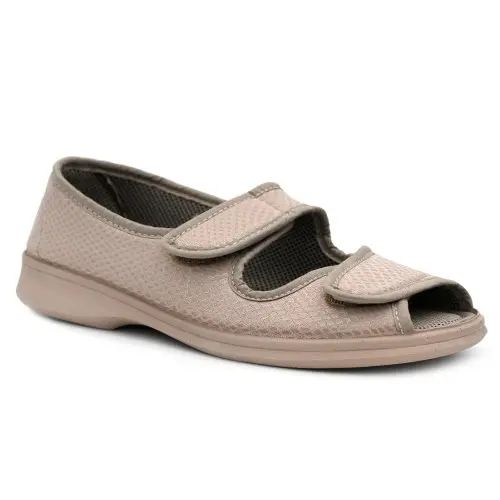 Zapatillas anchas ergonómicas A.CAMPELLO 5821 con doble velcro. Hecho en España - 1
