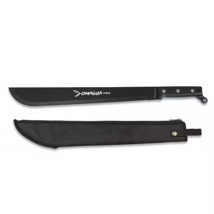 Machete cortacañas con funda de nylon , modelo Omagua, marca Albainox, Camping , Outdoor, - 1