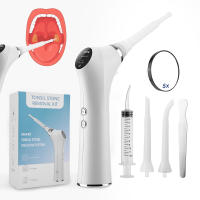 Kit De Eliminador De Pedrascas Adenoides Electrónico Con Luz LED 3 Modos De Succión Limpieza Oral Herramienta De Limpieza De La Boca Cuidado De La Salud Oral - details 0