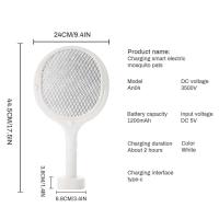 Lampara Repelente De Mosquitos 6 En 1 Multifuncional Con Ajuste De Ángulo Zapador Eléctrico Recargable Por USB Para Eliminar Insectos Y Murciélagos - details 2