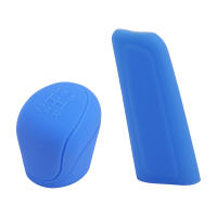 Cubierta De Botón De Cambio De Velocidades De Silicona Para Coche Compatible Con Ford Focus MK3 MK2 C-MAX Fiesta Ranger Interior Galaxy Transit - details 1