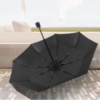 Parasol Portátil De Protección UV Resistente Al Viento Mini Sombrilla Negra Gruesa Para Proteger Del Sol Y Lluvia Móvil Al Aire Libre - details 8