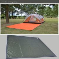 Tarp Para Acampar Y Senderismo Impermeable Ultraligera Con Bolsa Alfombra De Picnic Para Suelo Del Tienda De Campaña Tamaño 210x150cm/210x200cm Colores Naranja/Gris - details 2