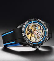 Reloj Mécanico LIGE Para Hombres Con Luz Táctil De Acero Inoxidable Reloj De Pulsera De Lujo Con Torbión Resistente Al Agua Y Luz En Manos - details 15