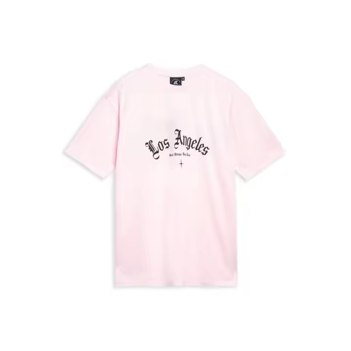 Camiseta Area Zero Rosa Los Angeles Oversized Tee - 1