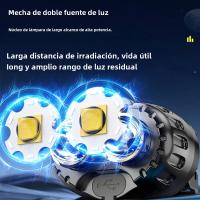 Linterna Frontal LED Impermeable Con Sensor De Movimiento Recargable Por USB Para Camping Pesca Ciclismo Y Actividades Al Aire Libre - details 9