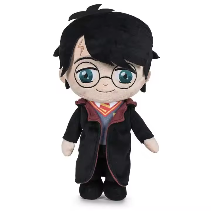 FAMOSA-HARRY POTTER PELUCHE SOFT COLOR NEGRO 40CM-18589 - 1