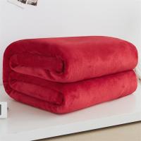 Manta De Felpa Coral Suave Y Cálida Para Camas Faux Fur Mink Tela De Plisado American Style Estilo Invierno Cubierta De Sofá Color Sólido Manta De Viaje Para Adultos - details 7