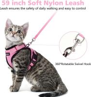 Correa De Tracción Para Gatos Transpirable Con Ajuste Y Antideslizante Chaleco Estilo Cuerda Adelantable Ultrafino Para Verano - details 5