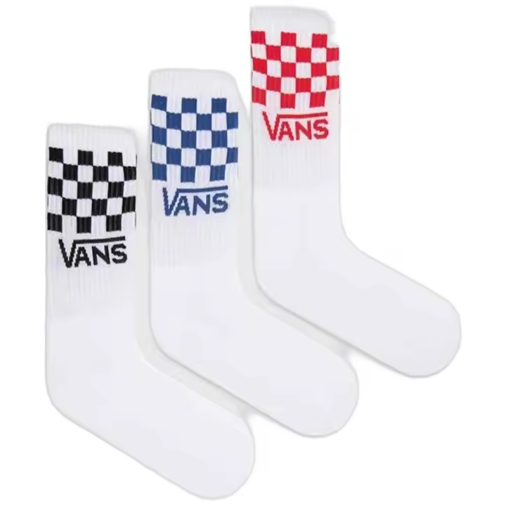 Calcetines Vans Pack 3 para niños unisex en color multicolor - 1