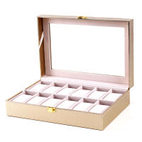 Caja De Relojes Organizador De 20 Slots En Cuero PU Para Hombres Caja De Exhibición De Relojes Regalo Con 61012 20 Espacios - details 6