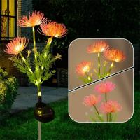 Luces Solares De Flores Para Jardín Impermeables Iluminación De Patio Camino Decoración De Jardín Fuente De Energía Solar - details 4