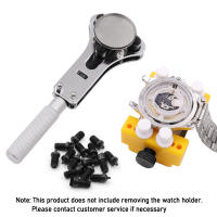 Herramienta De Reparación De Reloj Impermeable Ajustable Con 3 Garrajas Abre-Carcasa Remover De Batería Y Engrosador - details 2
