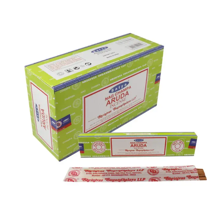 Incienso de ruda Satya Aruda 12x15g Nag champa - 1