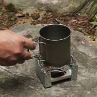 Estufa Plegable De Bolsillo Ultra-ligera Para Uso Exterior Y Camping Duradera Sin Químicos De Interés Soldadura Espaciosa - details 5