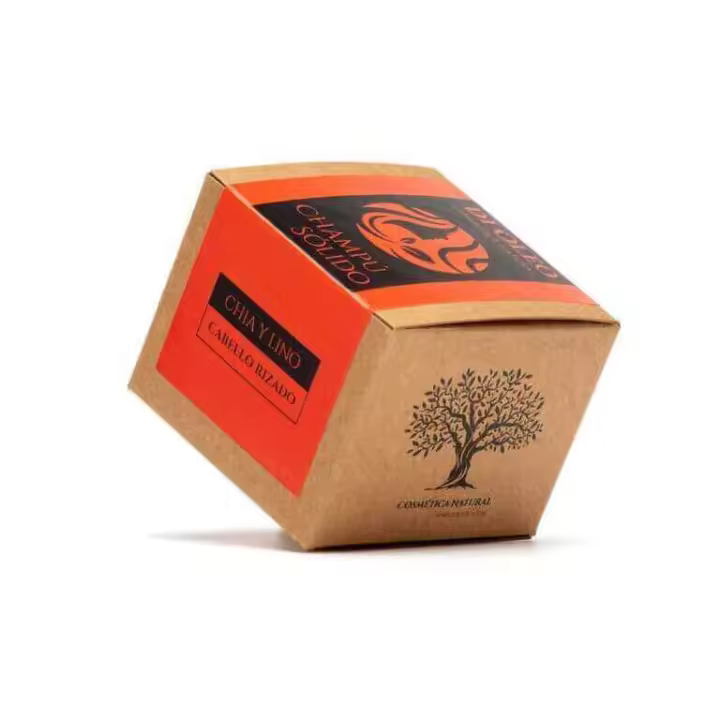 Champú Sólido de Chia & Lino 100gr  - Aceite de Oliva Virgen Extra - Sin Sulfatos - Sin Parabenos - Vegano -Di Oleo - 1